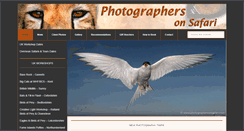 Desktop Screenshot of photographersonsafari.com